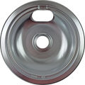 W10196405CM Large 8" Steel Drip Pan Replaces WPW10196405