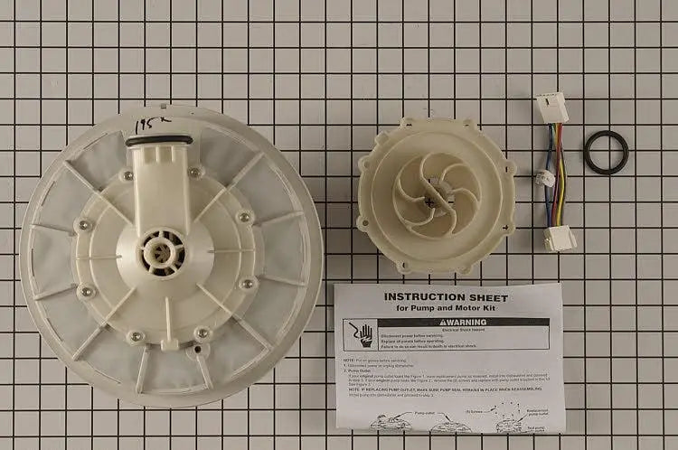 W10428167 Dishwasher Pump and Motor Assembly  Parts-O-Matic