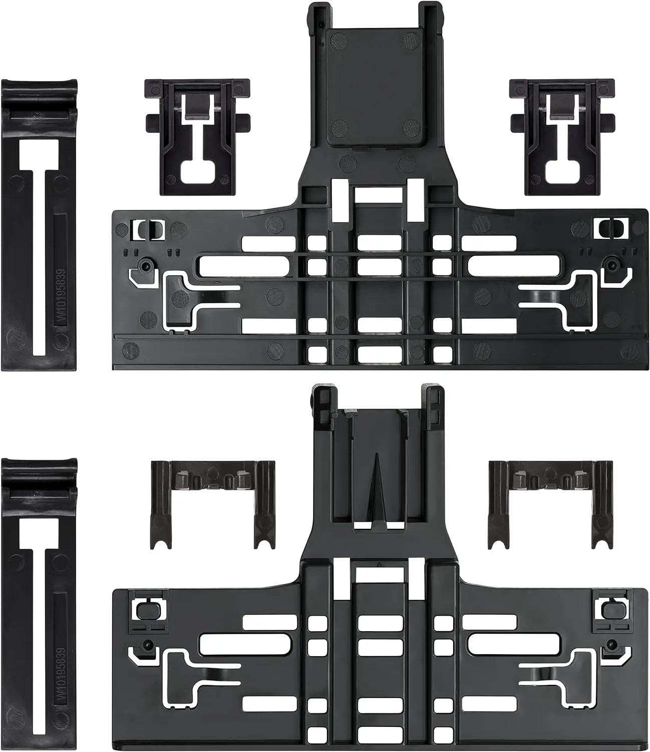 XPARTCO W10546503KIT Dishwasher Upper Rack Adjuster Repair Kit Replaces WPW10546503, WPW10195840, WPW10195839, WPW10250160  Parts-O-Matic