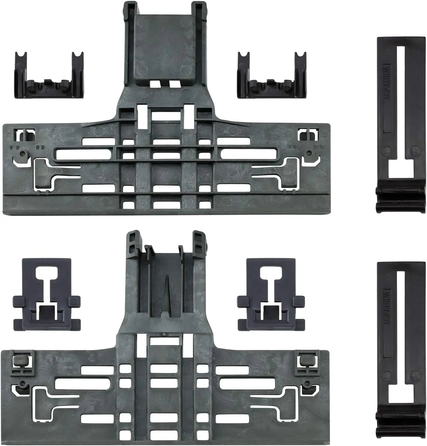 XPARTCO W10546503KIT Dishwasher Upper Rack Adjuster Repair Kit Replaces WPW10546503, WPW10195840, WPW10195839, WPW10250160  Parts-O-Matic