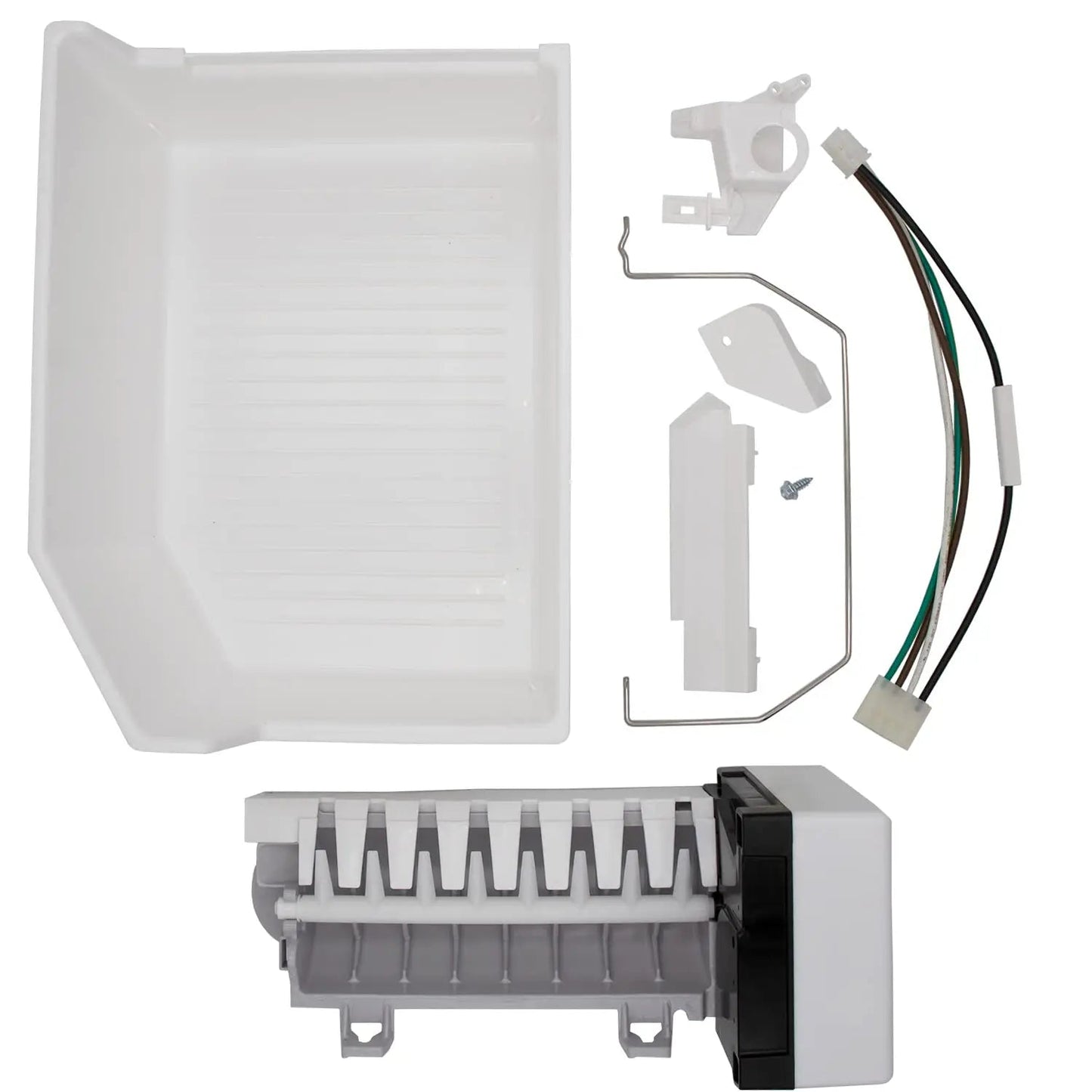 W10715709CM Refrigerator Ice Maker Replaces W11517113  Parts-O-Matic