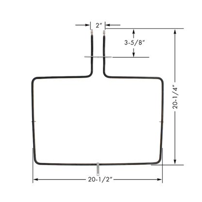 W10779716 Oven Genuine OEM Bake Element