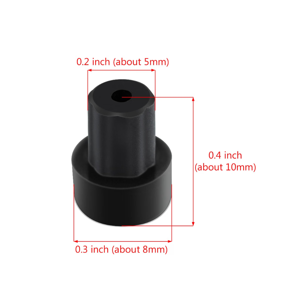 XPARTCO W10919249 Range Burner Grate Foot  Parts-O-Matic