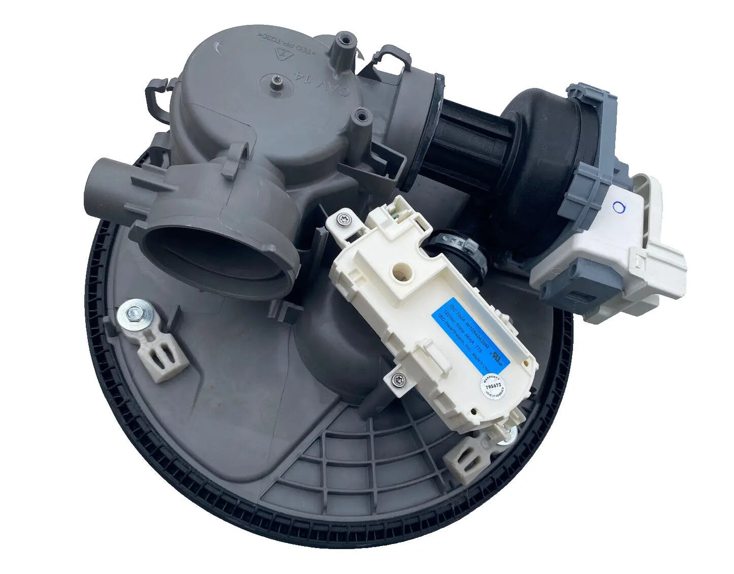 W11087376 Dishwasher Genuine OEM Pump and Motor Assembly  Parts-O-Matic
