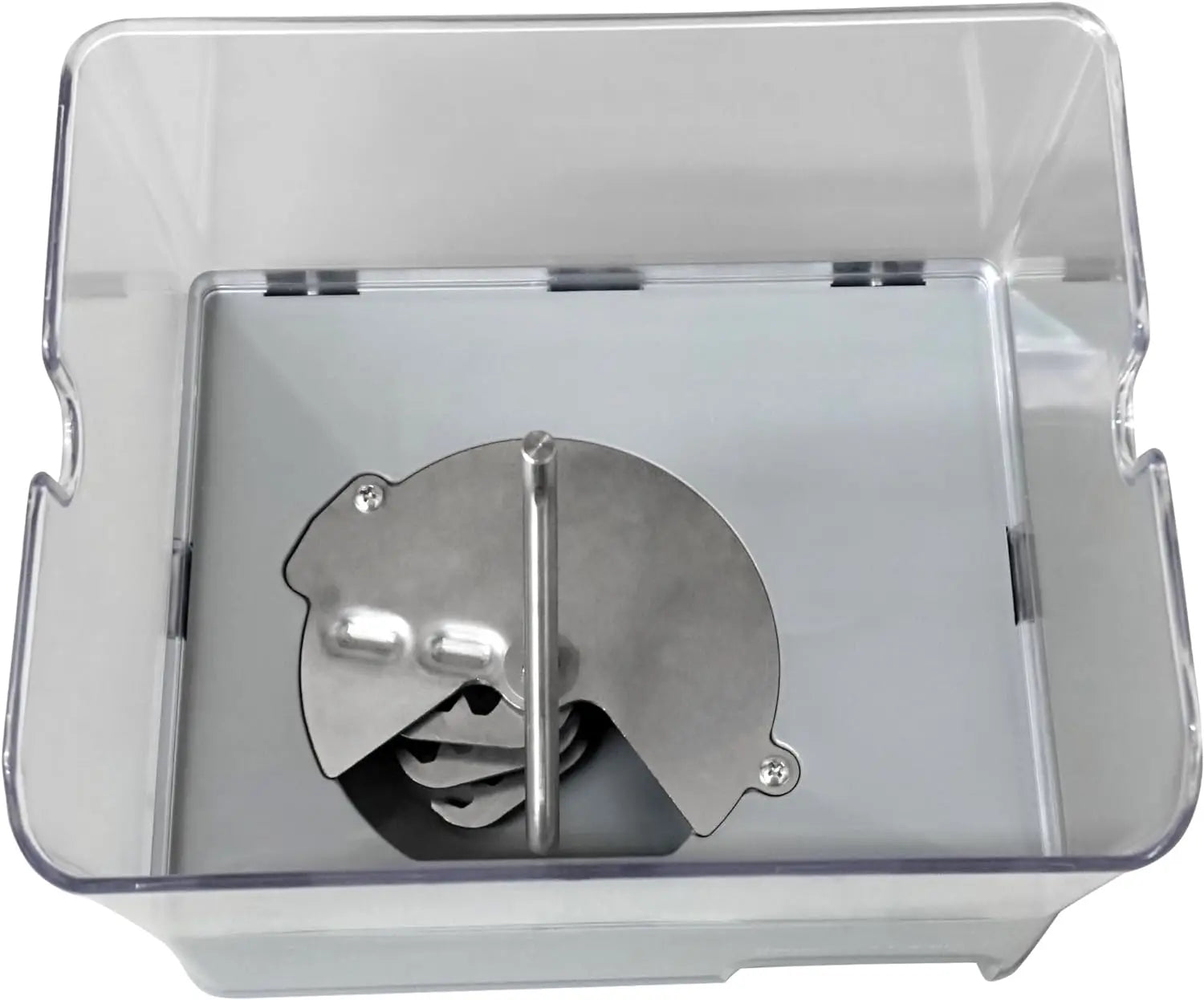W11129522CM Refrigerator Ice Bucket (Gray) Replaces W11129522  Parts-O-Matic