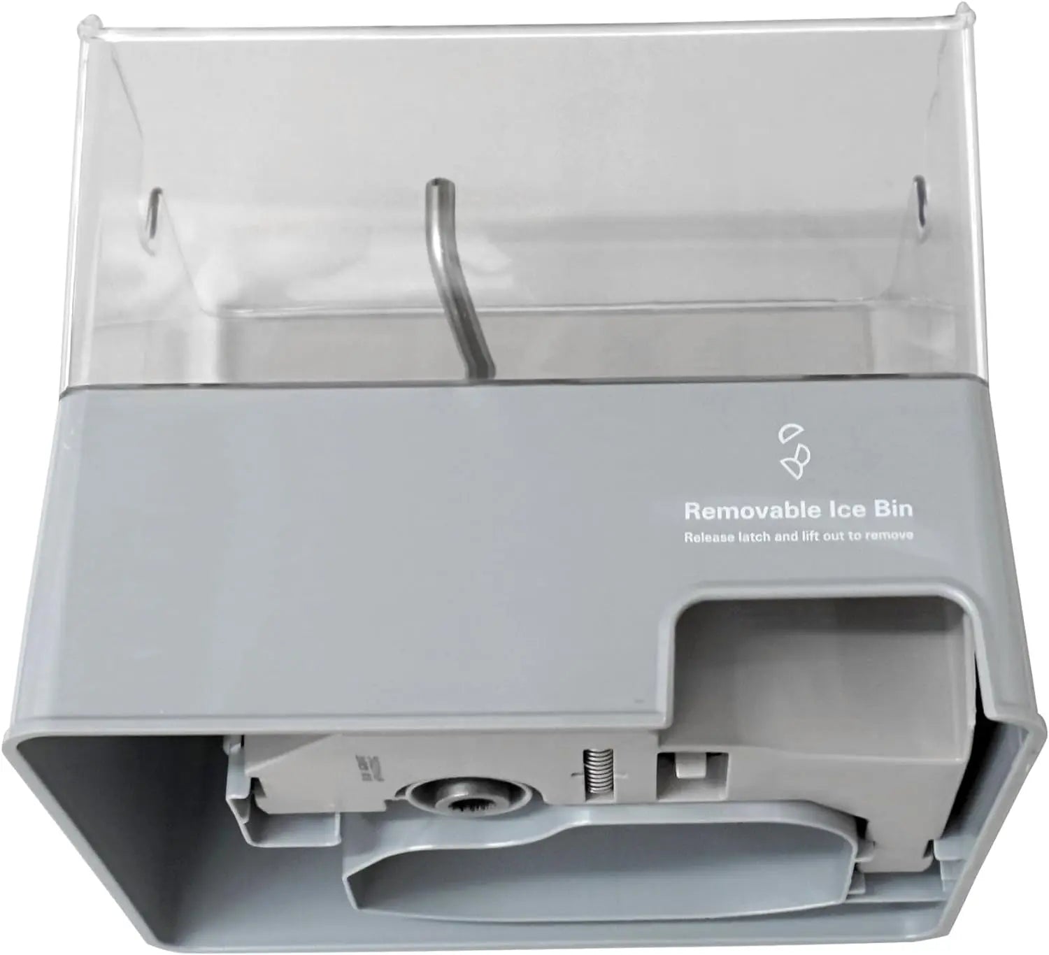 W11129522CM Refrigerator Ice Bucket (Gray) Replaces W11129522  Parts-O-Matic