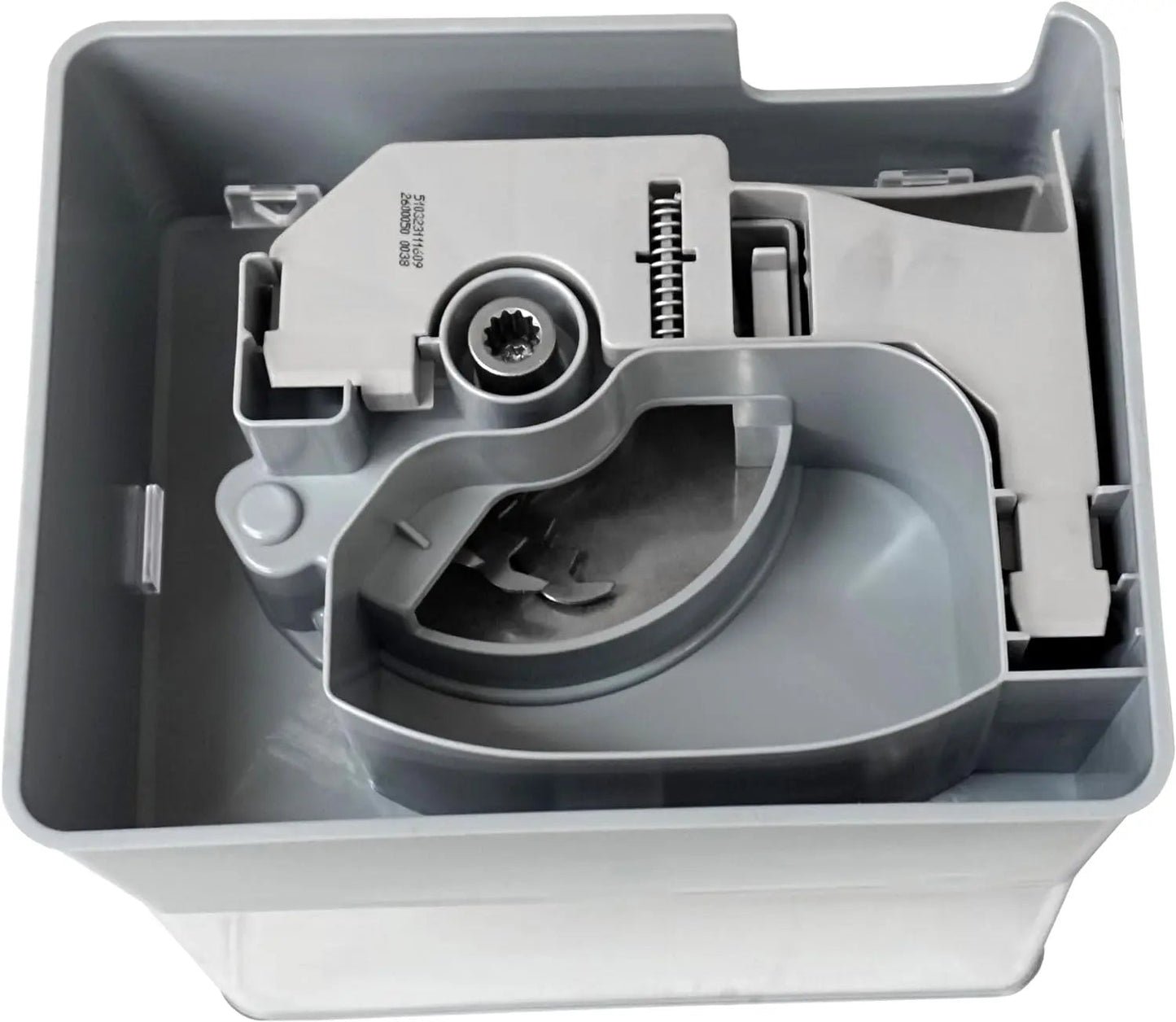 W11129522CM Refrigerator Ice Bucket (Gray) Replaces W11129522  Parts-O-Matic