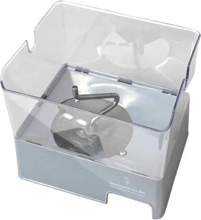W11129522CM Refrigerator Ice Bucket (Gray) Replaces W11129522  Parts-O-Matic