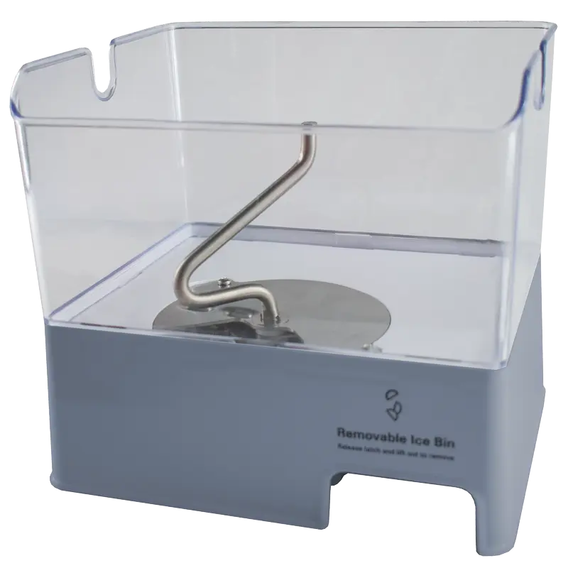 W11129522CM Refrigerator Ice Bucket (Gray) Replaces W11129522  Parts-O-Matic