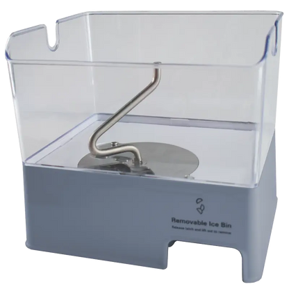 W11129522CM Refrigerator Ice Bucket (Gray) Replaces W11129522  Parts-O-Matic