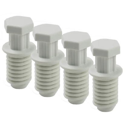 W11444912CM Dryer Leveling Legs (Set of 4) Replaces W11444912  Parts-O-Matic
