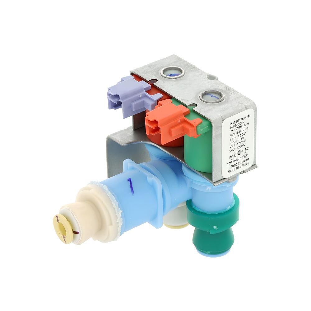 W11645245 Refrigerator Genuine OEM Dual Water Valve  Parts-O-Matic