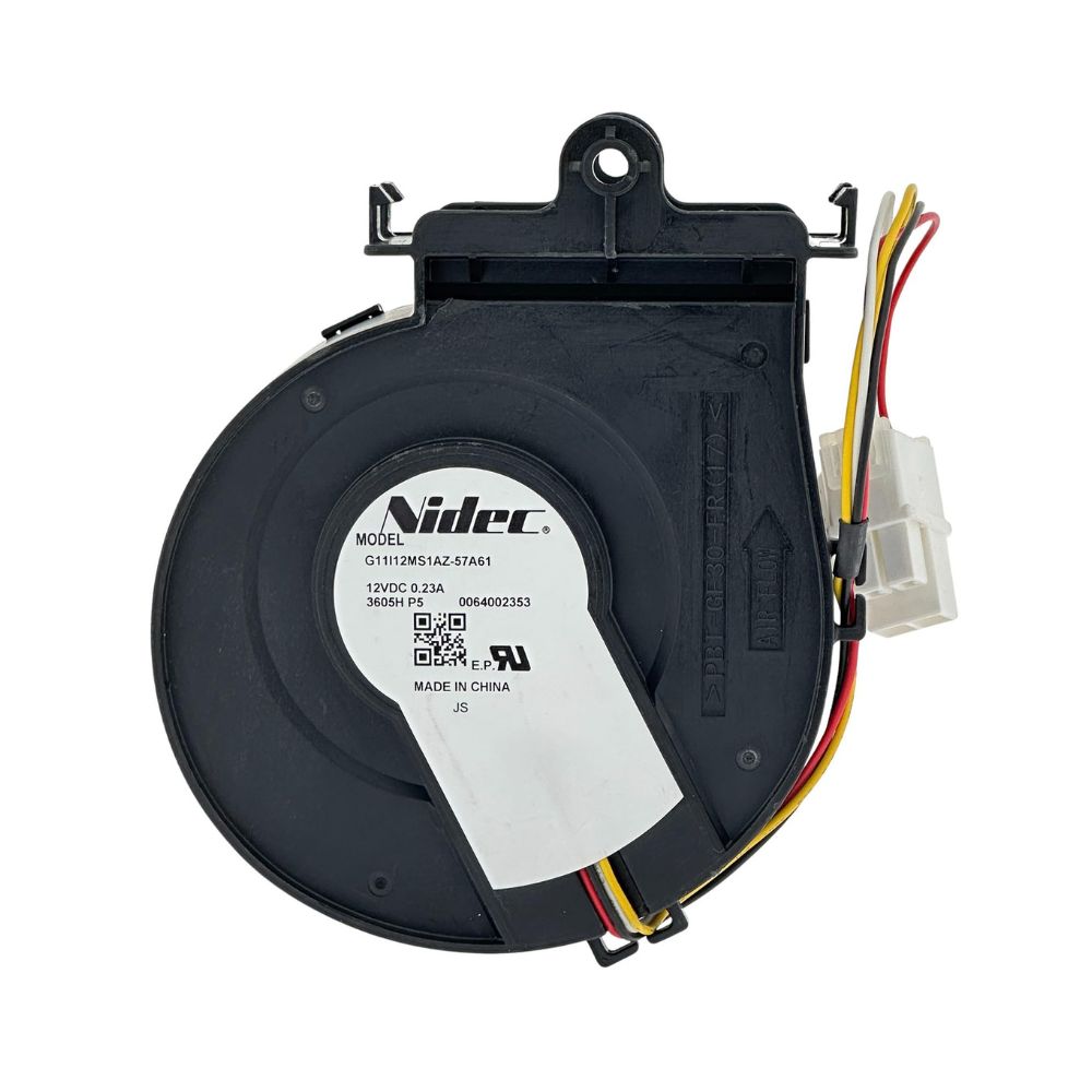 WR60X31997 Refrigerator Genuine OEM Ice Box Fan Motor  Parts-O-Matic