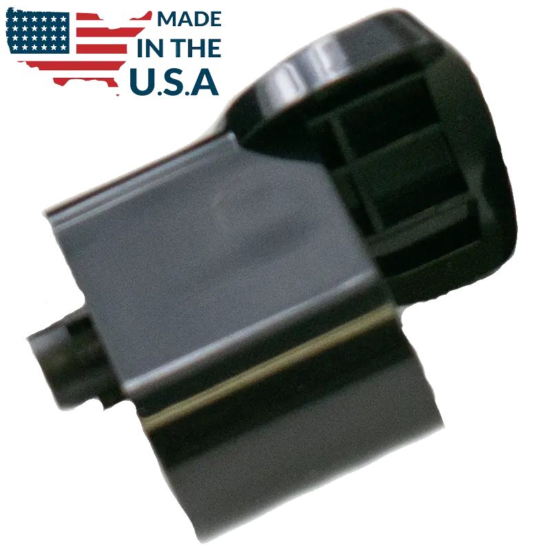 WB06X10939CM Microwave Door Handle End Cap Replaces WB06X10939  Parts-O-Matic