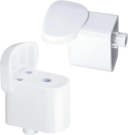 WB15X10276CM Microwave Door Handle Kit (White) Replaces WB15X10276, WB06X10943  Parts-O-Matic