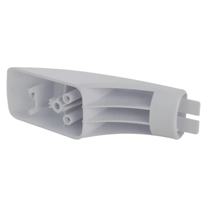 WB07K10043CM Oven Door Handle End Cap (White) Replaces WB07K10043 Choice Manufactured Parts