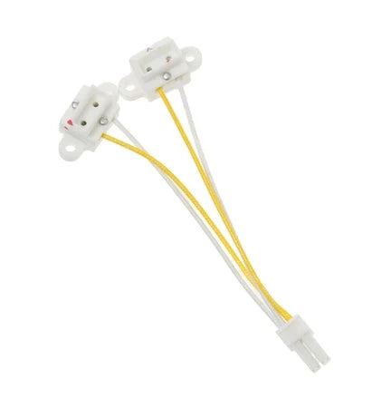 WB08X10066 Microwave Halogen Light Socket  Parts-O-Matic