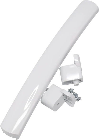 WB15X10276CM Microwave Door Handle Kit (White) Replaces WB15X10276, WB06X10943  Parts-O-Matic