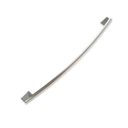 WB15X27280 Oven Door Genuine Handle and End Cap - Stainless Steel  Parts-O-Matic