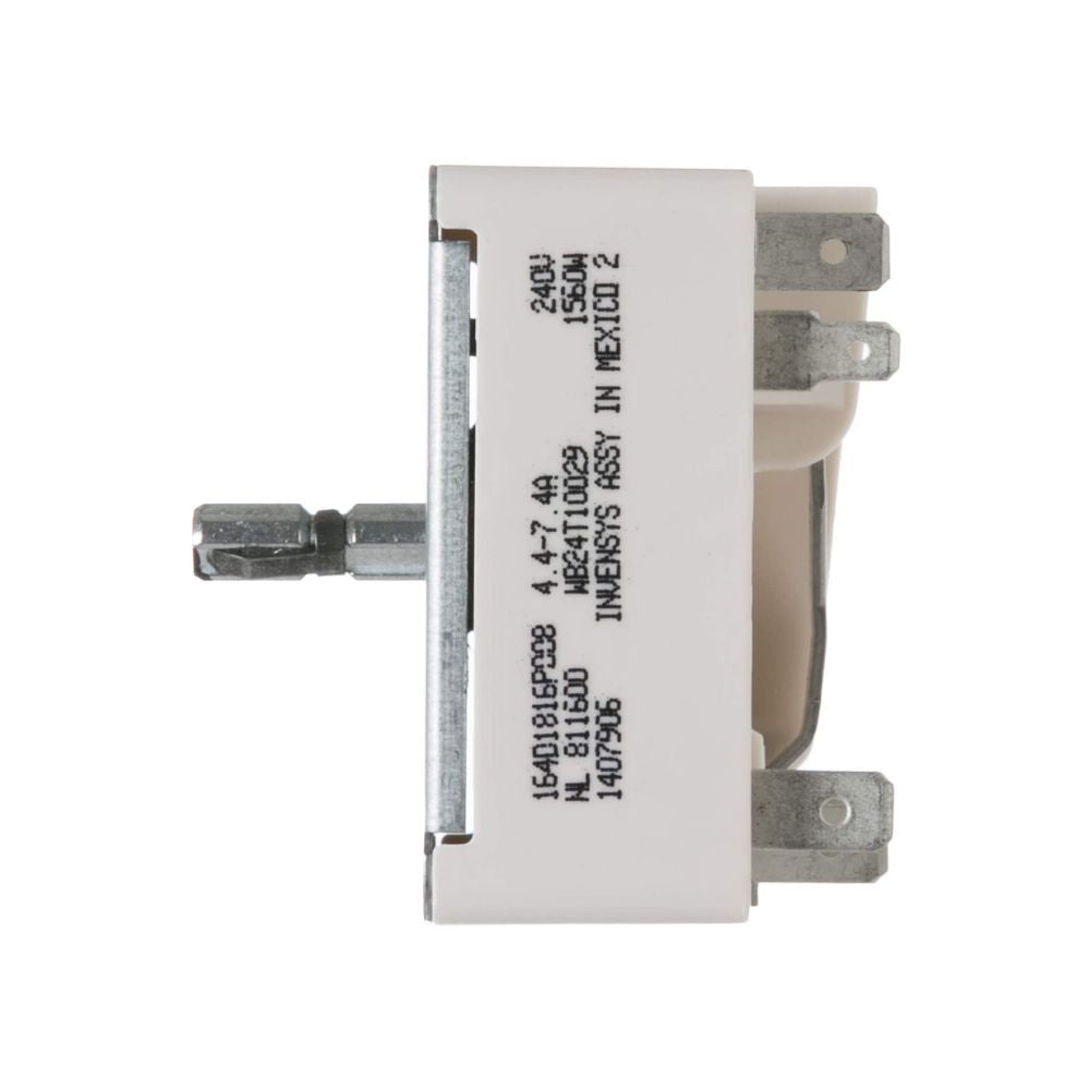 WB24T10029 Range Genuine Surface Burner Control Switch  Parts-O-Matic