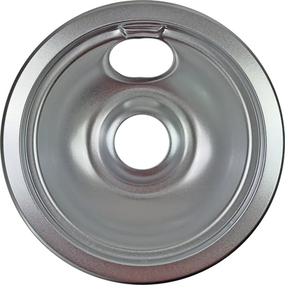 (2 Pack) WB31K5025CM 8" Burner Drip Pan Replaces WB31K5025  Parts-O-Matic