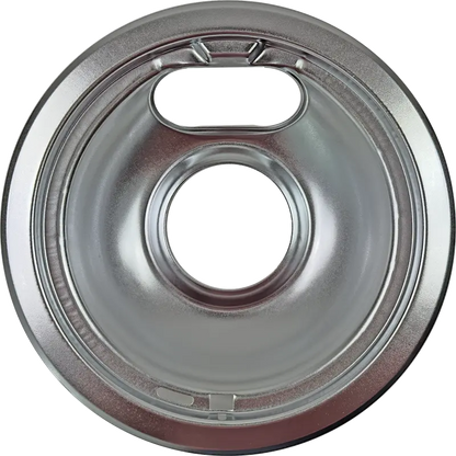 (2 Pack) WB32X107CM 6" Burner Drip Pan Replaces WB32X107  Parts-O-Matic