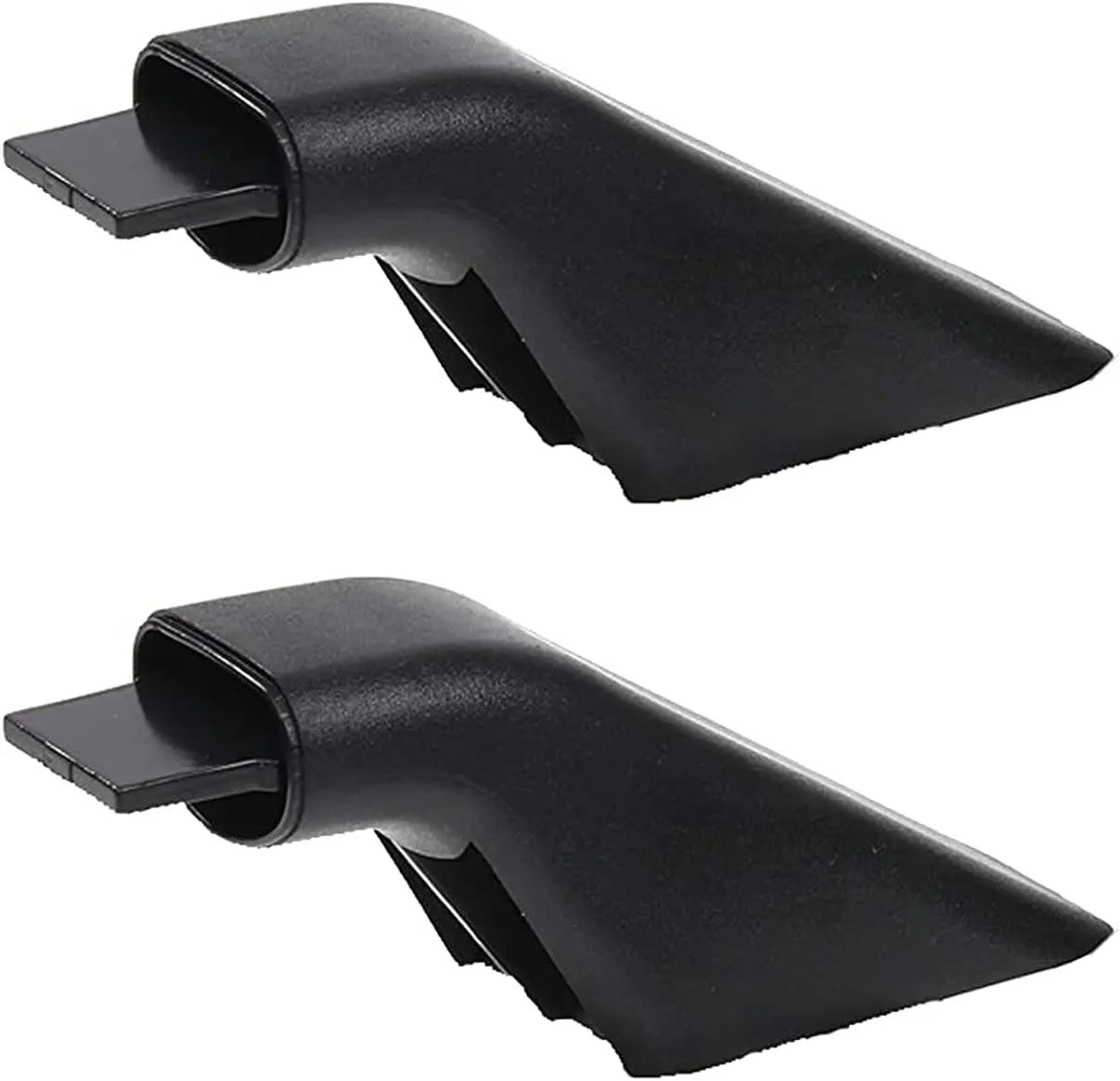 (2 Pack) WB7X7183CM Oven Door Handle Endcap (Black) Replaces WB7X7183 Choice Manufactured Parts