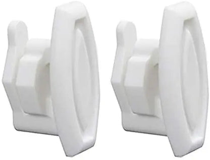 (2 Pack) WD12X10304CM Dishwasher Top Rack Slide End Cap Clip (Older Style) Replaces WD12X10304 Choice Manufactured Parts