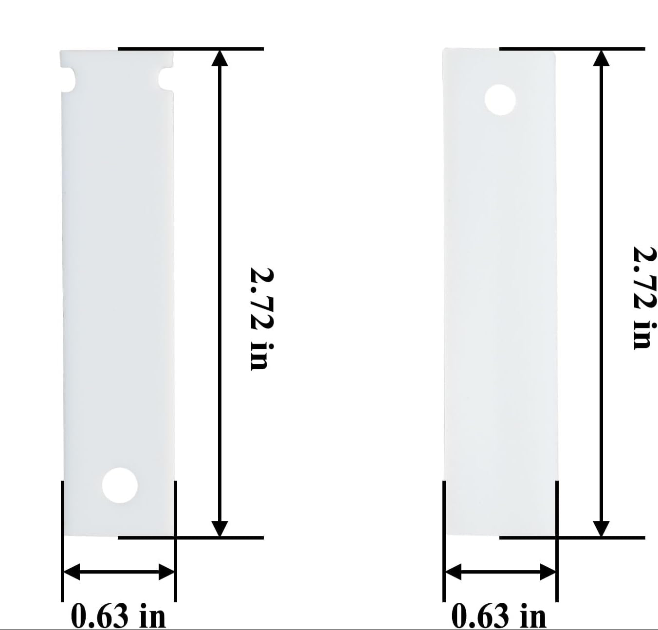 XPARTCO WE03X37317 - WE03X37318 Dryer Drum Glide Set