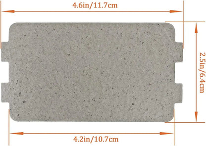WG24 Microwave Universal Mica Sheet, Waveguide Cover (2.5" X 4.2")  Parts-O-Matic