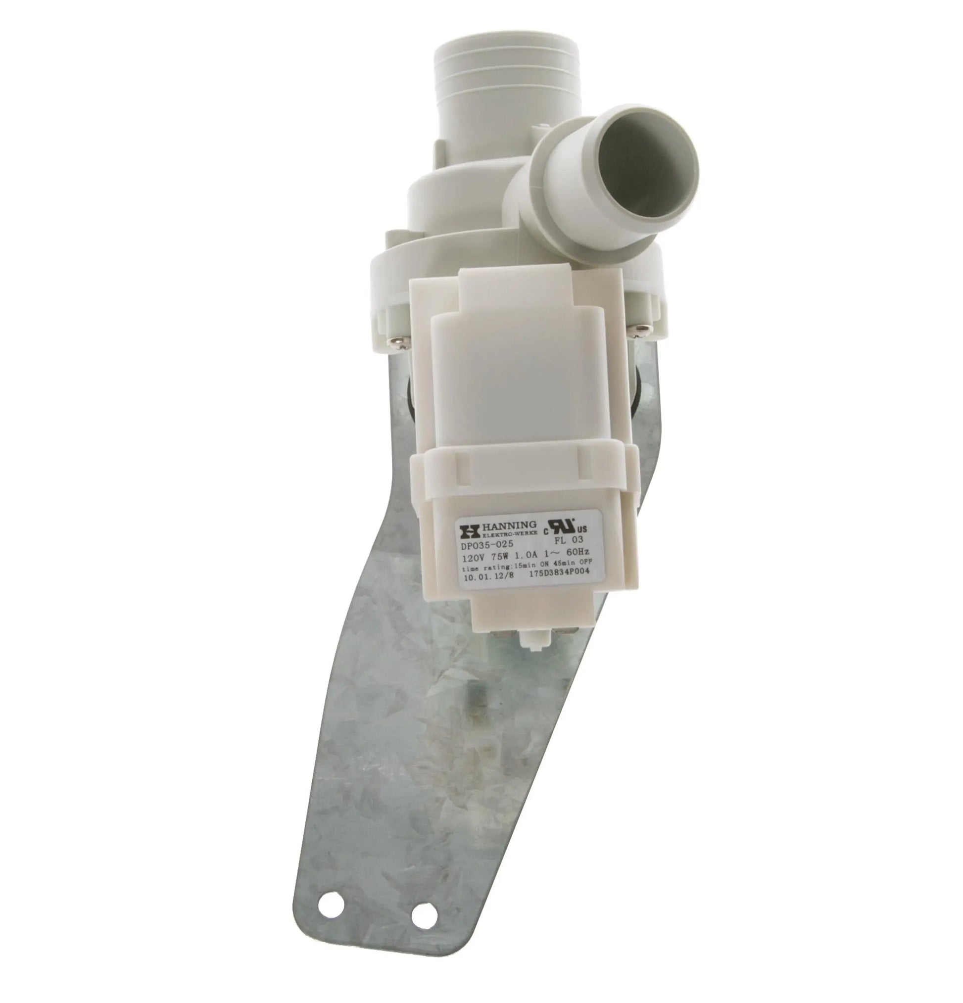 WH23X10013 Washer Genuine OEM Drain Pump Replaces WH23X10030  Parts-O-Matic
