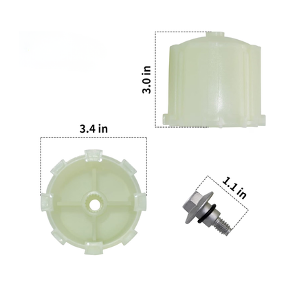 Choice WH49X10042 Washer Agitator Coupler