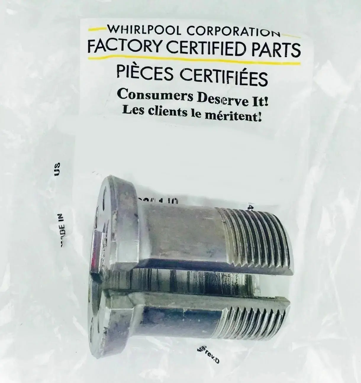 WP389140 Genuine Whirlpool OEM Washer Drive Block Whirlpool