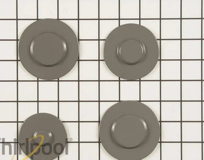 W10165810 Genuine OEM Surface Burner Cap Set Replaces WPW10165810  Parts-O-Matic