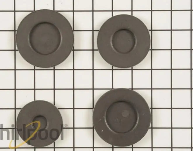 W10165810 Genuine OEM Surface Burner Cap Set Replaces WPW10165810  Parts-O-Matic