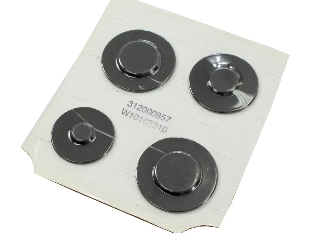 W10165810 Genuine OEM Surface Burner Cap Set Replaces WPW10165810  Parts-O-Matic