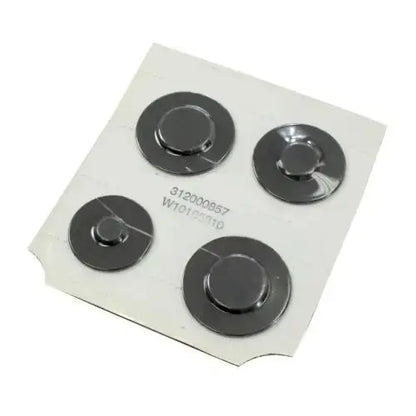 W10165810 Genuine OEM Surface Burner Cap Set Replaces WPW10165810  Parts-O-Matic