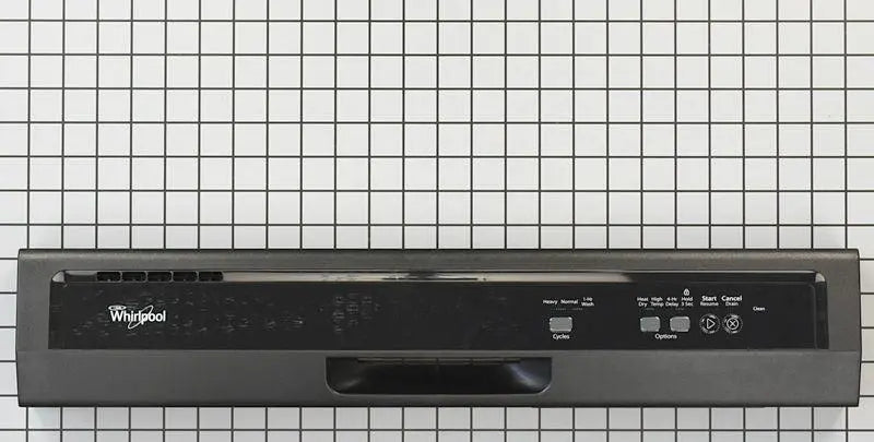 WPW10698609 Dishwasher Console (Control Panel, Black)  Parts-O-Matic
