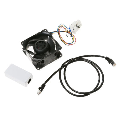 WR49X25197 Refrigerator Genuine OEM Axial Evaporator Motor Replaces WR60X26866  Parts-O-Matic