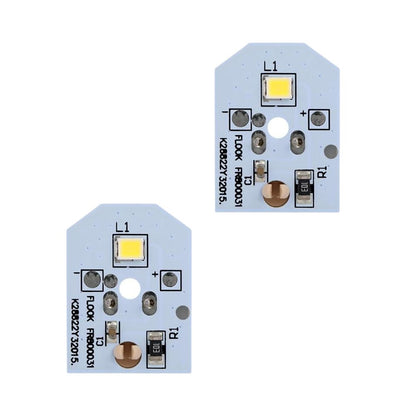 XPARTCO WR55X11132 Refrigerator LED Light - 2 Pack  Parts-O-Matic