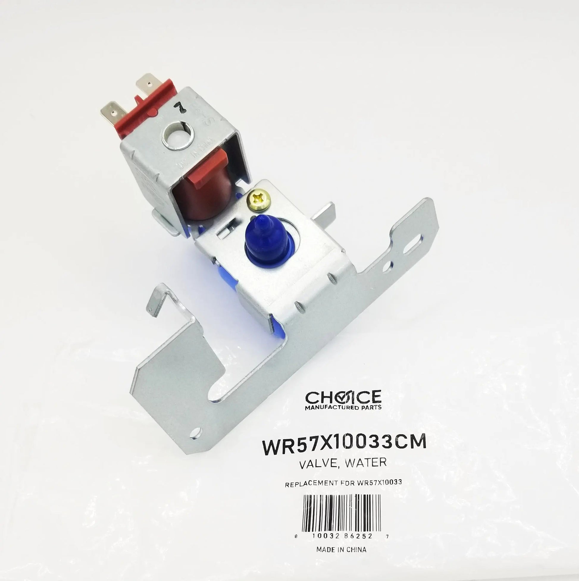 WR57X10033CM Refrigerator Single Water Valve Replaces WR57X10033 Choice Manufactured Parts