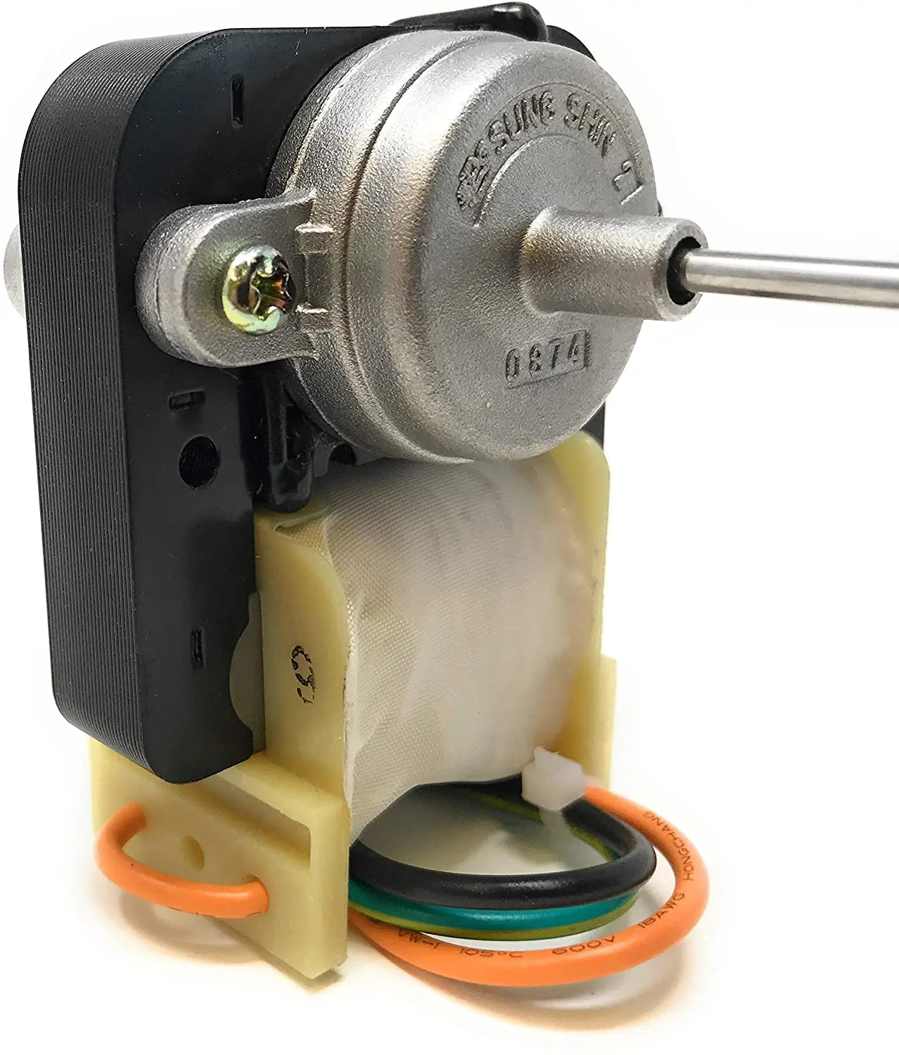 WR60X10168CM Refrigerator Condenser Fan Motor Replaces WR60X10168 Choice Manufactured Parts