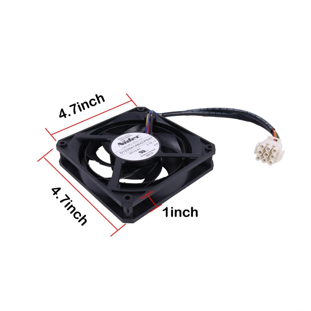 XPARTCO WR60X10358 Refrigerator Condenser Fan Motor  Parts-O-Matic