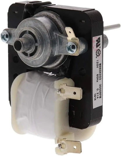 WR60X203CM Refrigerator Evaporator Fan Motor Replaces WR60X203 Choice Manufactured Parts