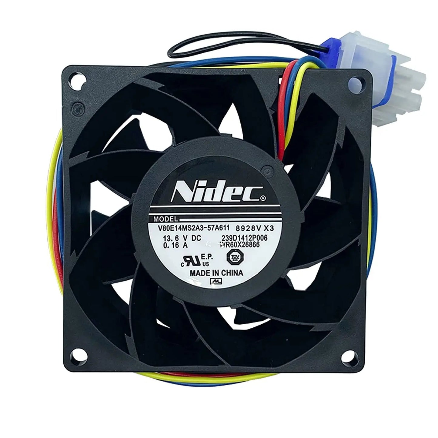 WR49X25197 Refrigerator Genuine OEM Axial Evaporator Motor Replaces WR60X26866  Parts-O-Matic