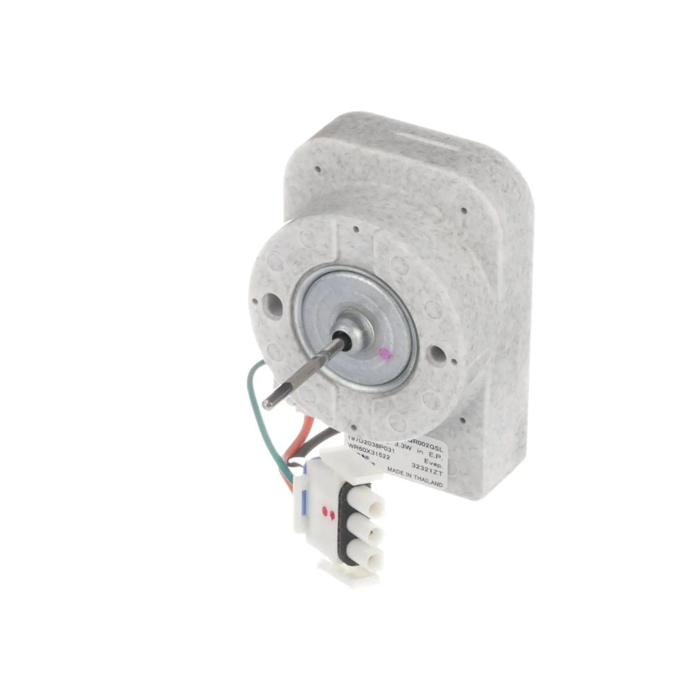 WR60X31522 Refrigerator Genuine OEM Evaporator Fan Motor