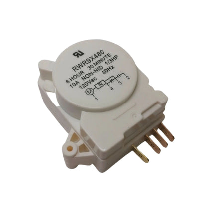 WR9X480CM Refrigerator Defrost Timer Replaces WR9X480 Choice Manufactured Parts