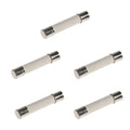 (5 Pack) XP25A-SB Ceramic Line Fuse, Slow Blow, 25A - 6.35 x 32 mm