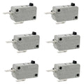(6 Pack) XPG499 Microwave Door Switch (Normally Closed)