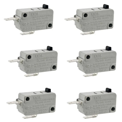 (6 Pack) XPG499 Microwave Door Switch (Normally Closed)  Parts-O-Matic